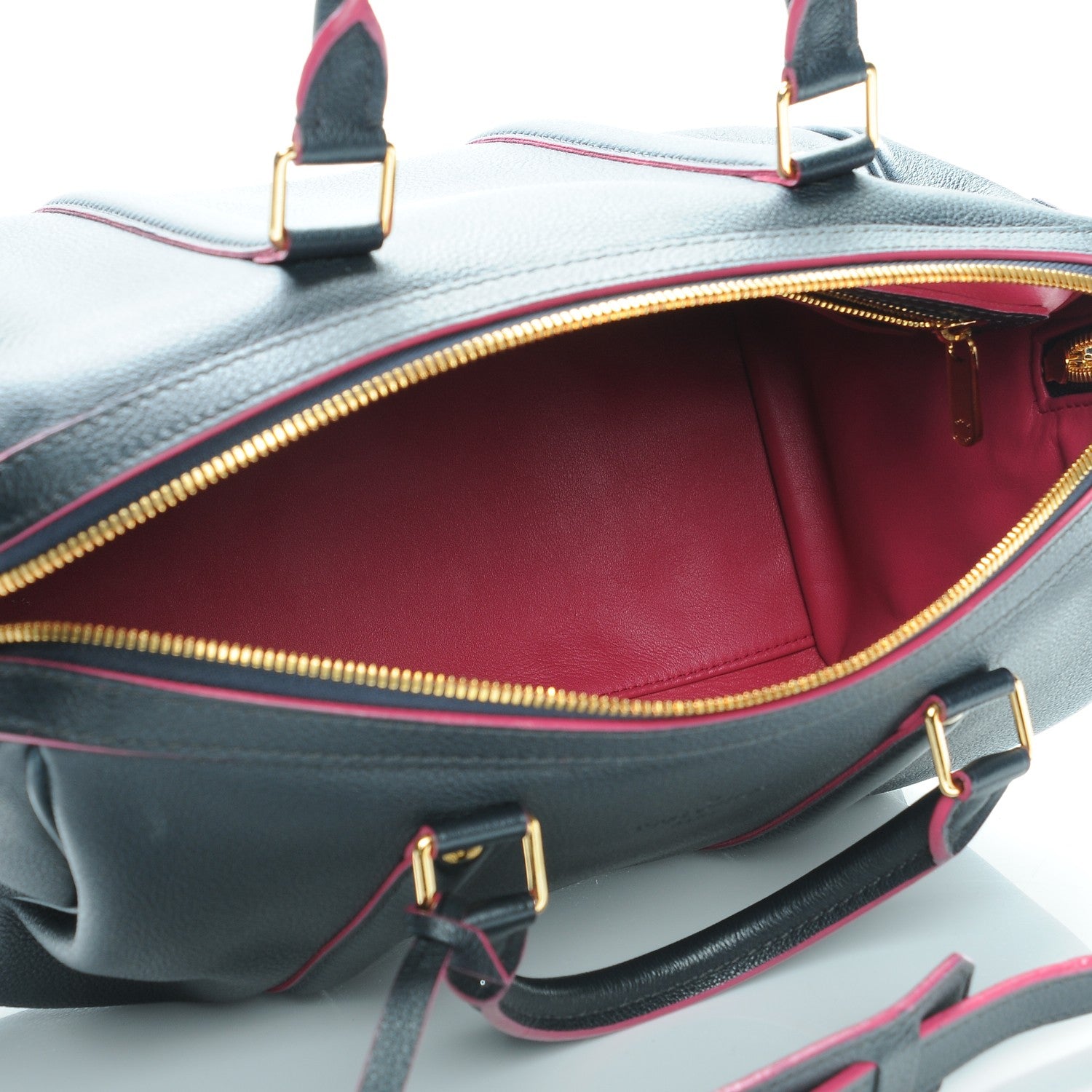 Louis Vuitton Veau Cachemire SC Bag PM Cobalt Fuchsia 6 of 21