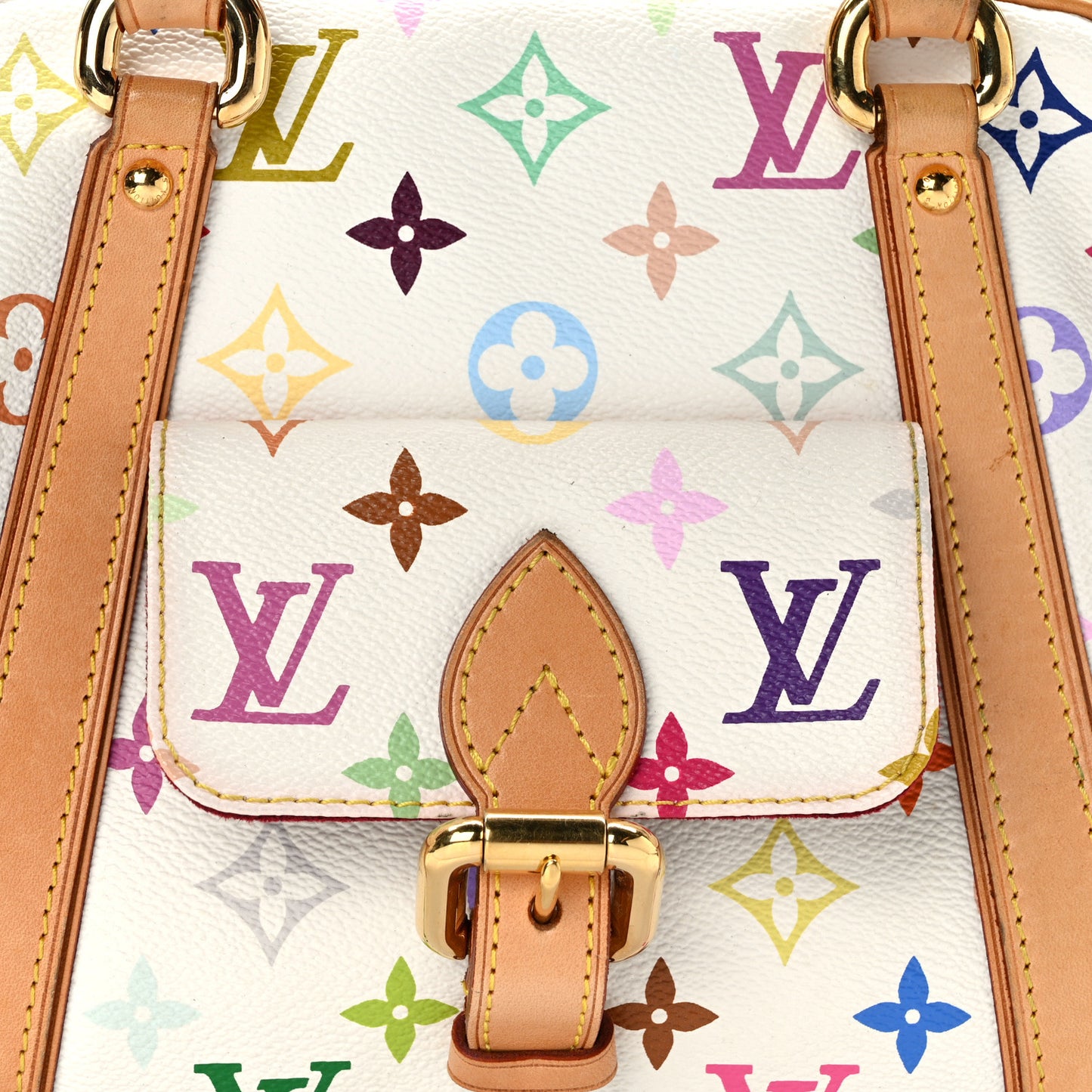 Monogram Multicolor Priscilla White