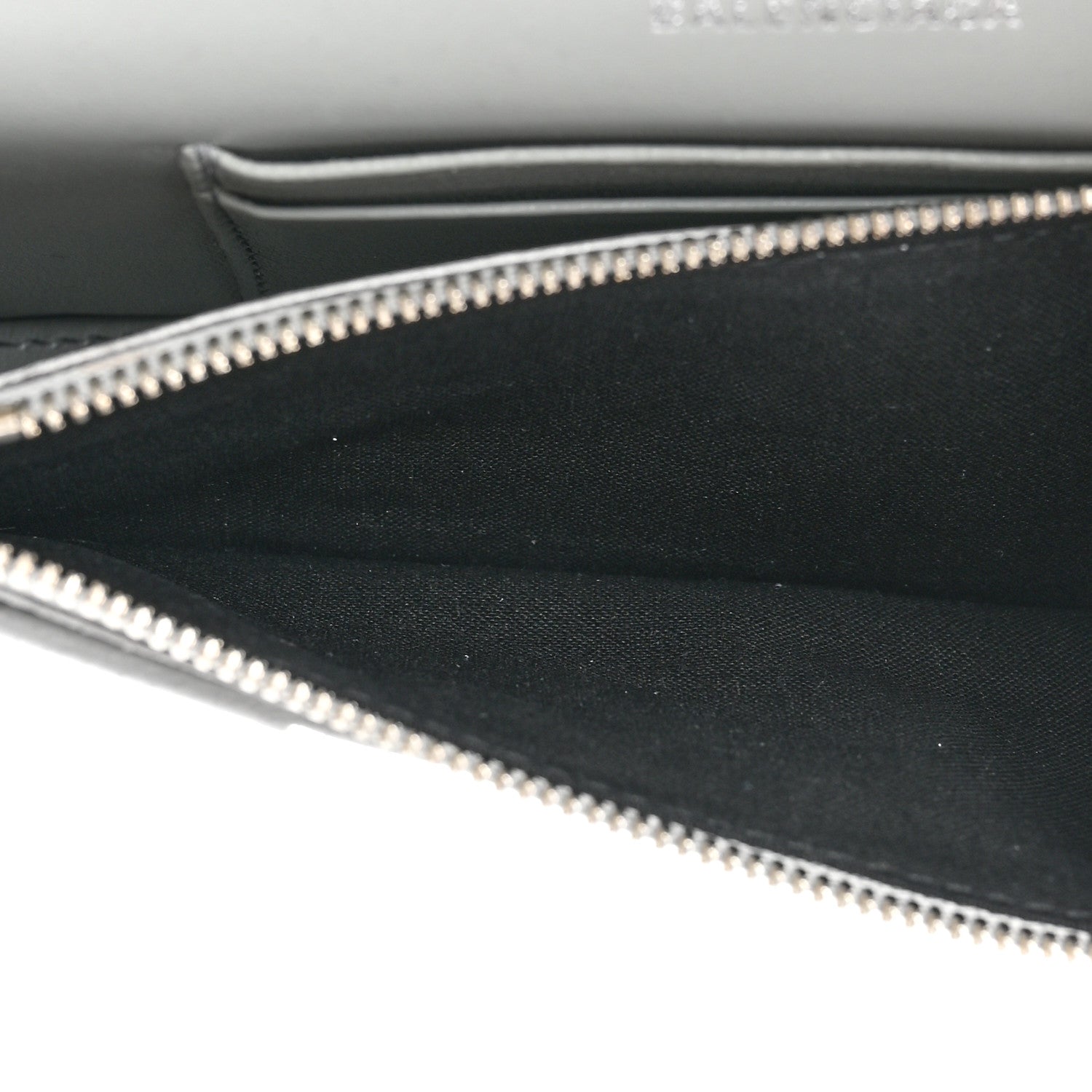 Balenciaga Sparkling Fabric XS Hourglass Wallet On Chain Silver 5 of 14