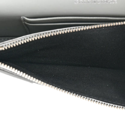 Balenciaga Sparkling Fabric XS Hourglass Wallet On Chain Silver 5 of 14