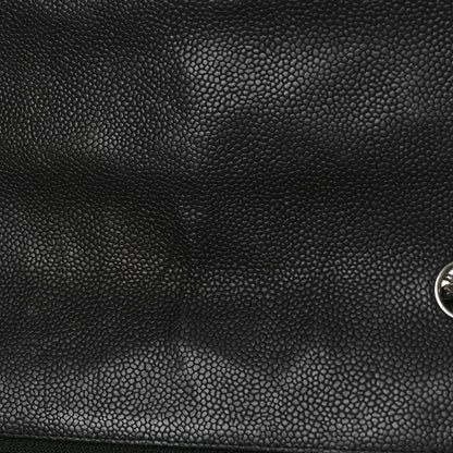 Chanel Caviar Quilted Jumbo Single Flap Black 13 of 13