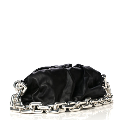 Bottega Veneta Calfskin The Pouch Chain Black 3 of 8
