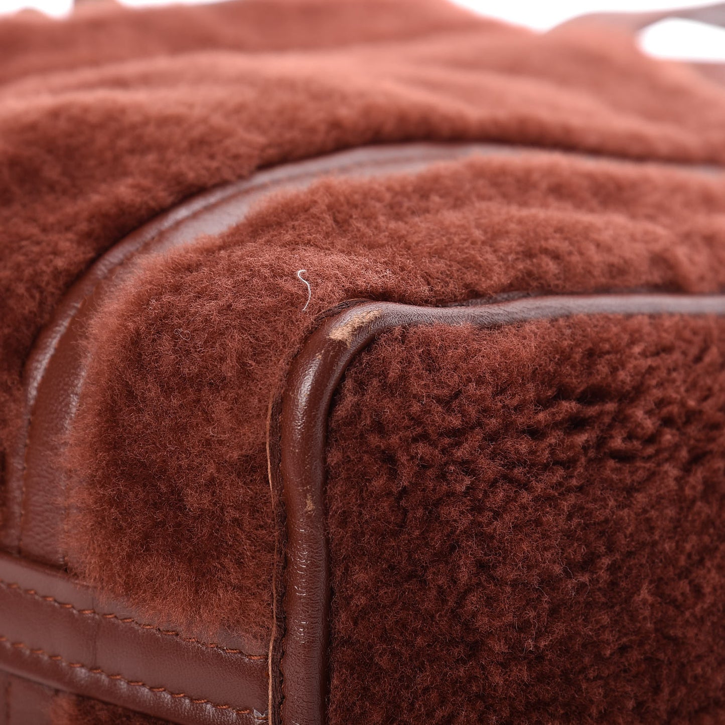 Shearling XS Bazar Shopper Tote