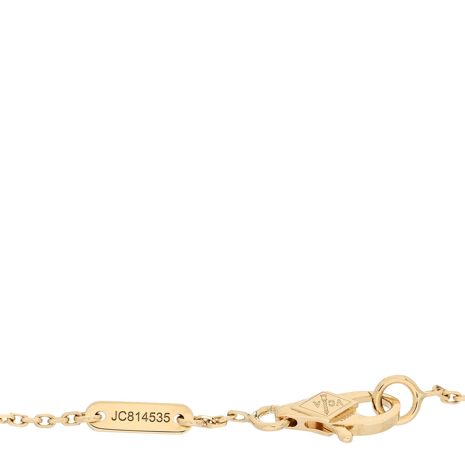 Van Cleef & Arpels 18K Yellow Gold Mother of Pearl Sweet Alhambra Butterfly Bracelet 4 of 5
