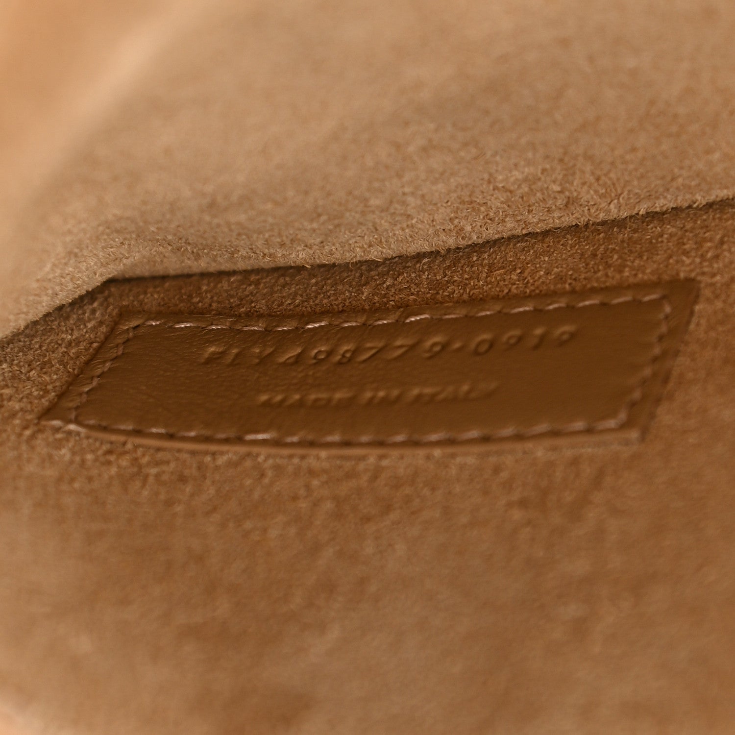 Saint Laurent Calfskin Large Monogram Sunset Dark Beige 6 of 8