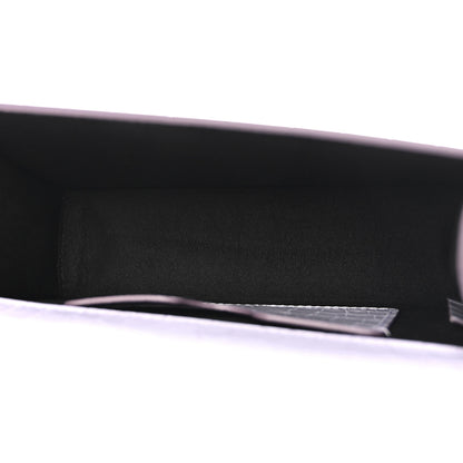 Alexander McQueen Shiny Crocodile Embossed Jeweled Satchel Lavender 7 of 14