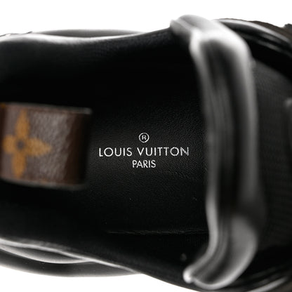 Louis Vuitton Calfskin Patent Monogram LV Archlight Sneakers 38.5 Black 7 of 10