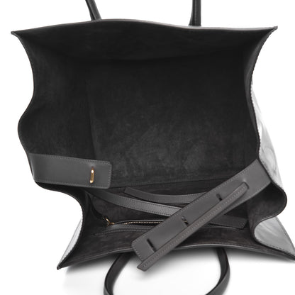 Celine Natural Calfskin Medium Phantom Luggage Grey 5 of 12