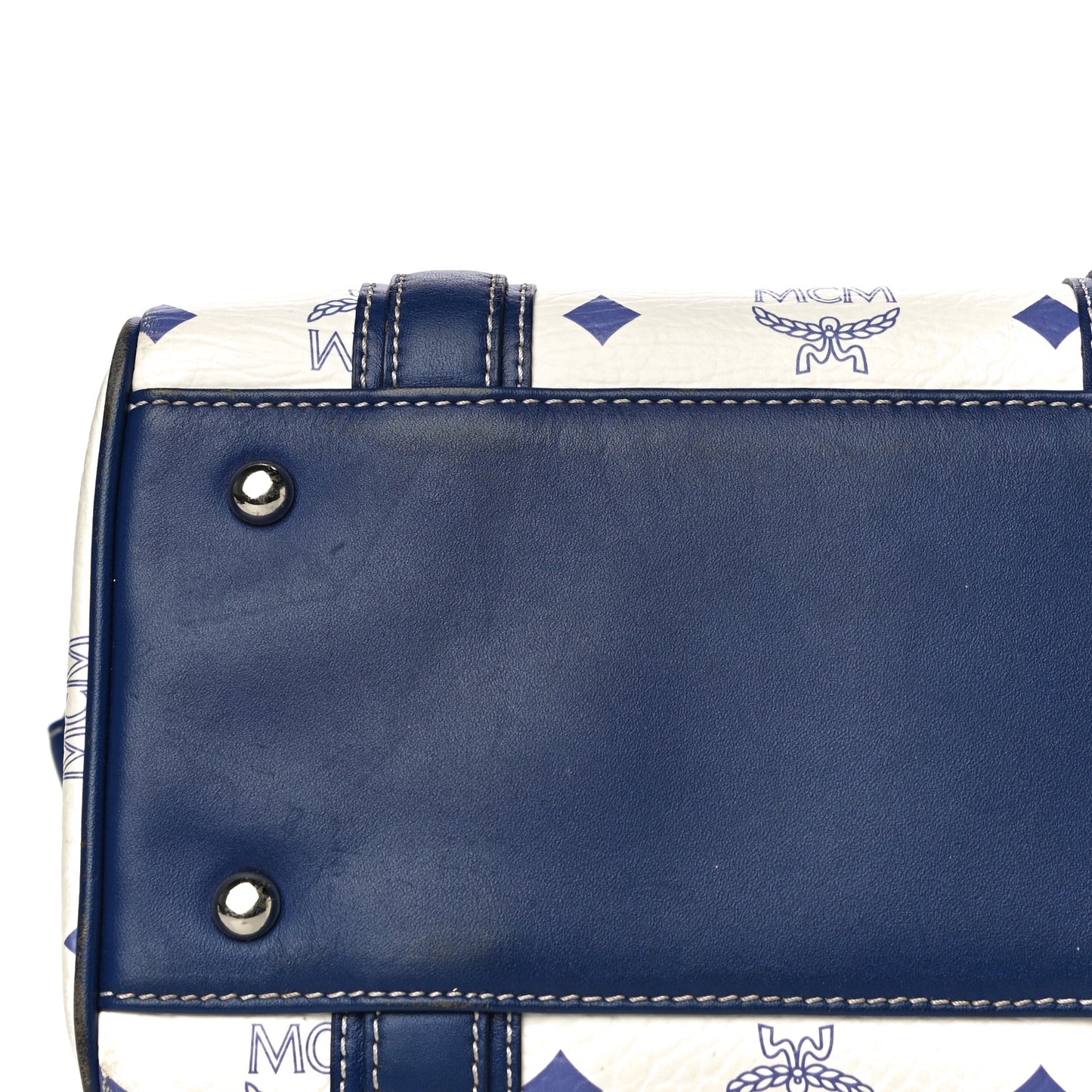 Visetos Boston Satchel Satchel White