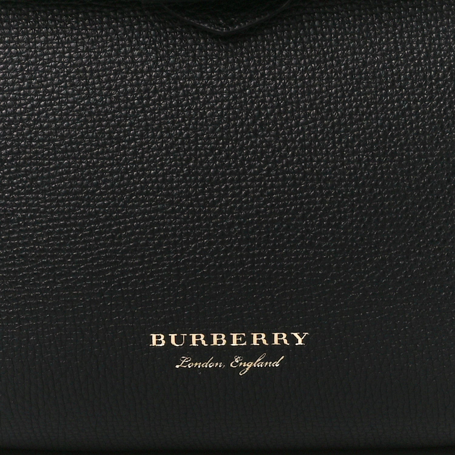 Burberry Derby Calfskin House Check Small Camberley Black 9 of 11