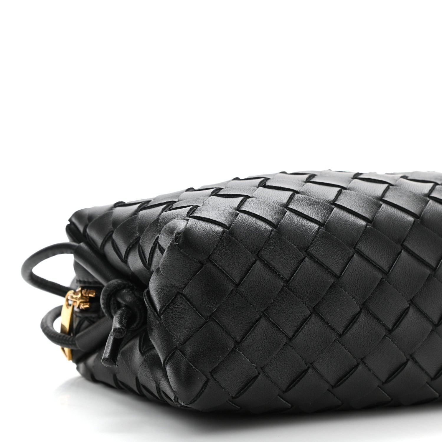 Bottega Veneta Nappa Intrecciato Mini Loop Camera Bag Black 8 of 9