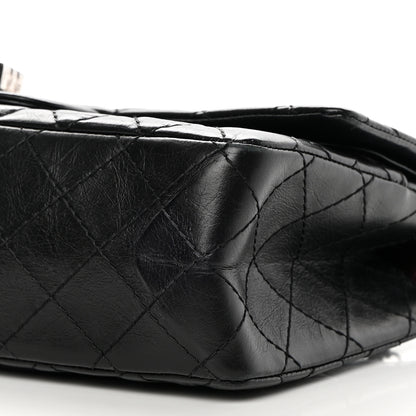 Chanel Aged Calfskin Quilted 2.55 Reissue 225 Flap Black 10 of 15