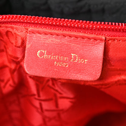 Christian Dior Nylon Cannage Large Lady Dior Black 8 of 18