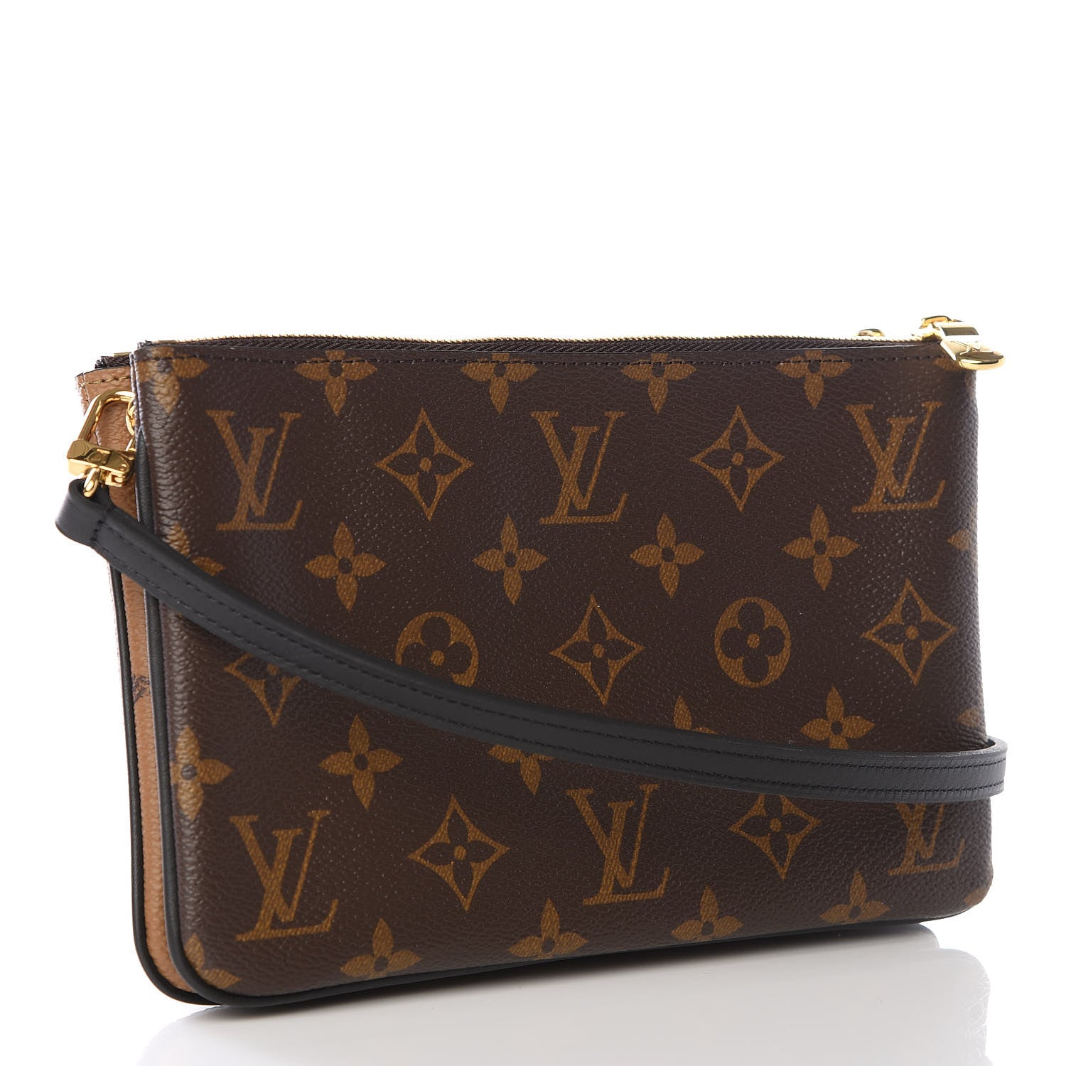 Louis Vuitton Reverse Monogram Giant Double Zip Pochette 2 of 10