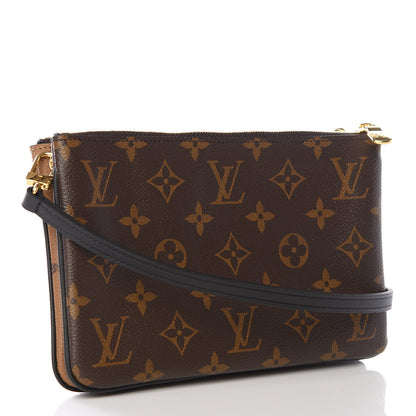 Louis Vuitton Reverse Monogram Giant Double Zip Pochette 2 of 10