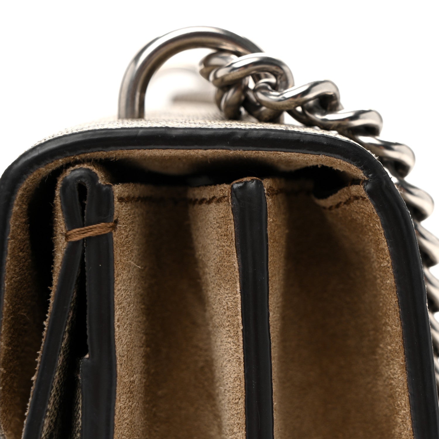 Gucci GG Supreme Monogram Small Dionysus Shoulder Bag Taupe 12 of 13