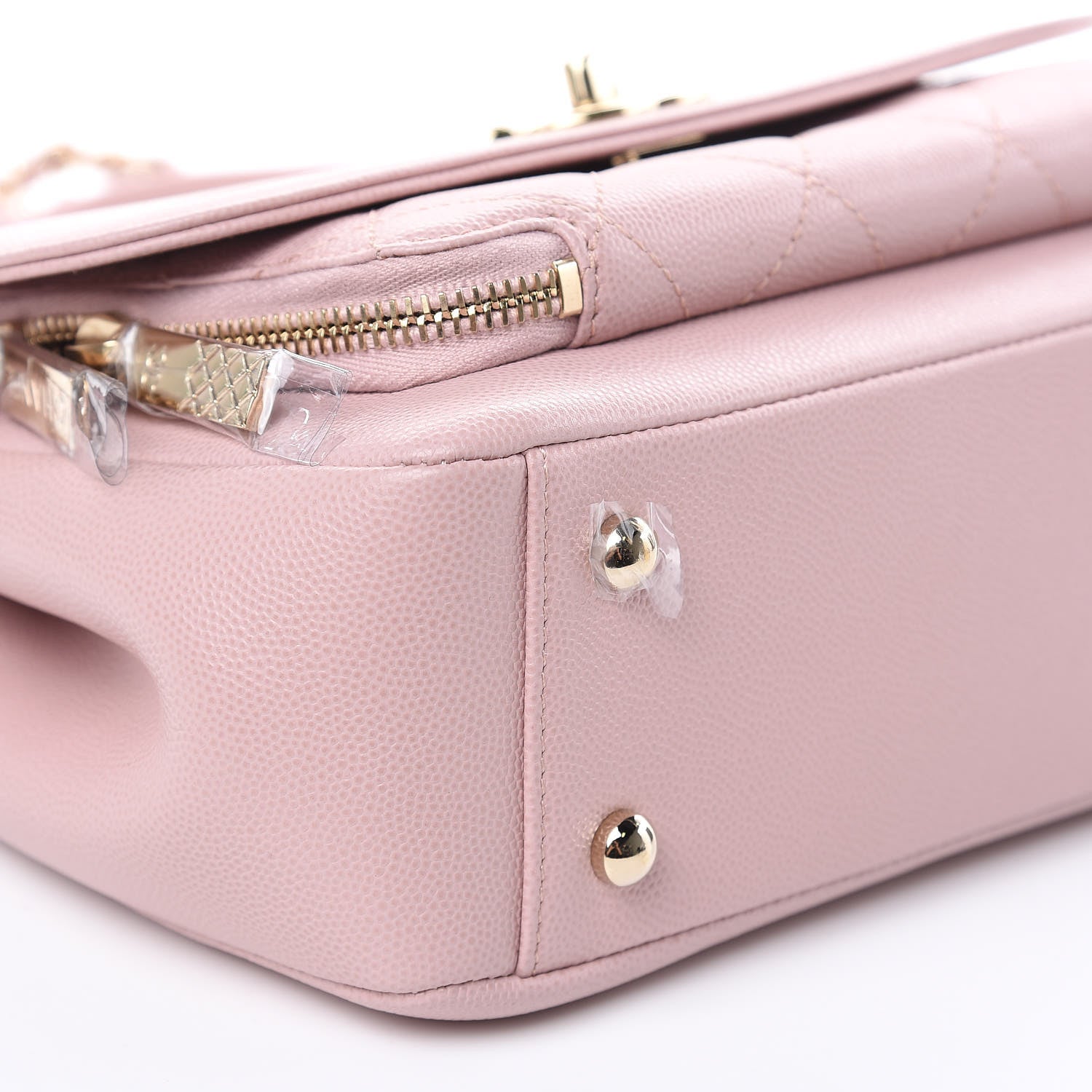 Chanel Caviar Quilted Small Business Affinity Flap Light Pink 8 of 10