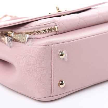 Chanel Caviar Quilted Small Business Affinity Flap Light Pink 8 of 10