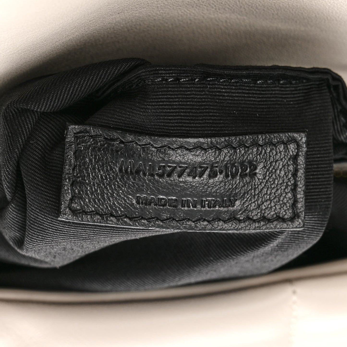 Lambskin Quilted Medium Loulou Puffer Monogram Chain Satchel Crema Soft