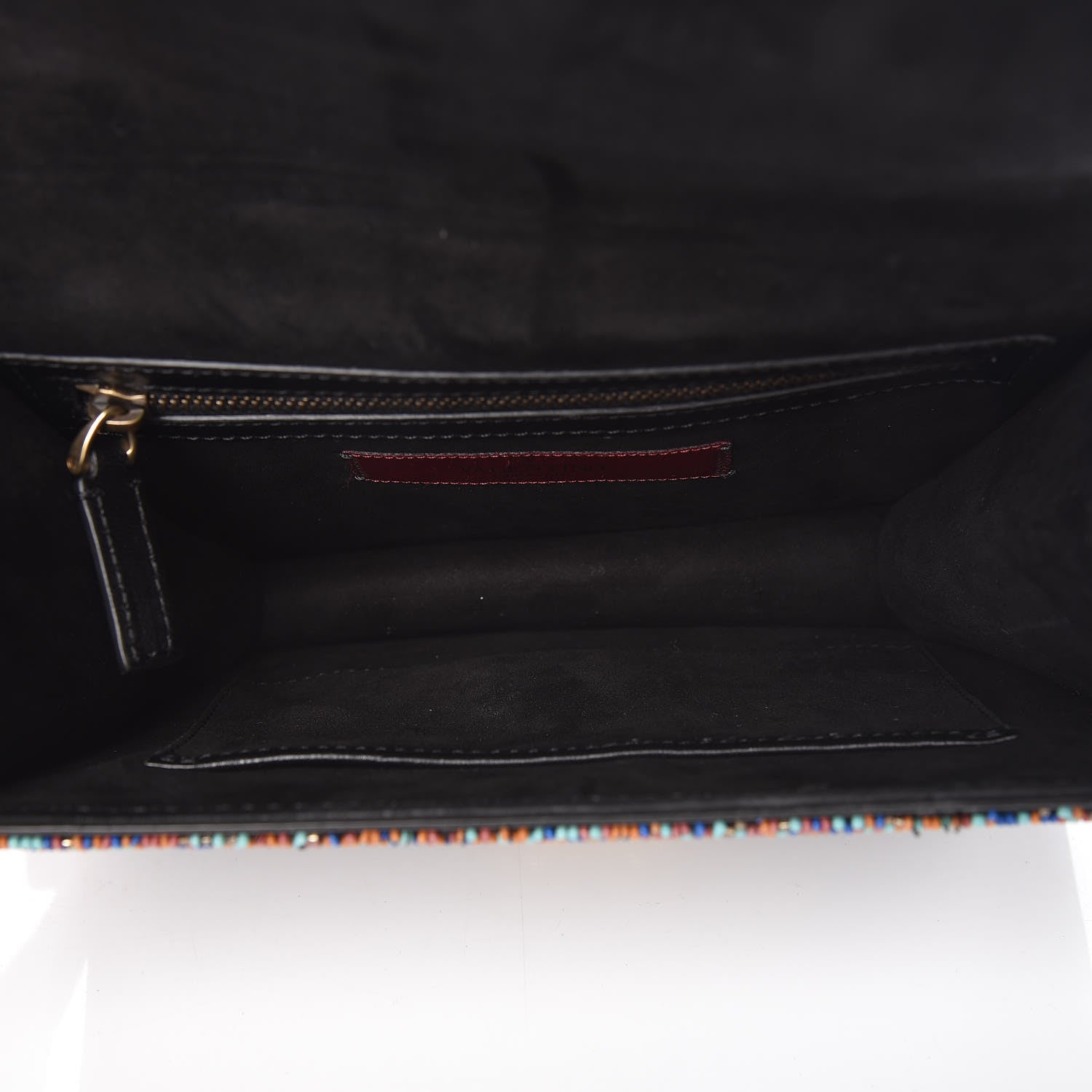 Valentino Garavani Vitello Beaded Small Glam Lock Rockstud Flap 7 of 8