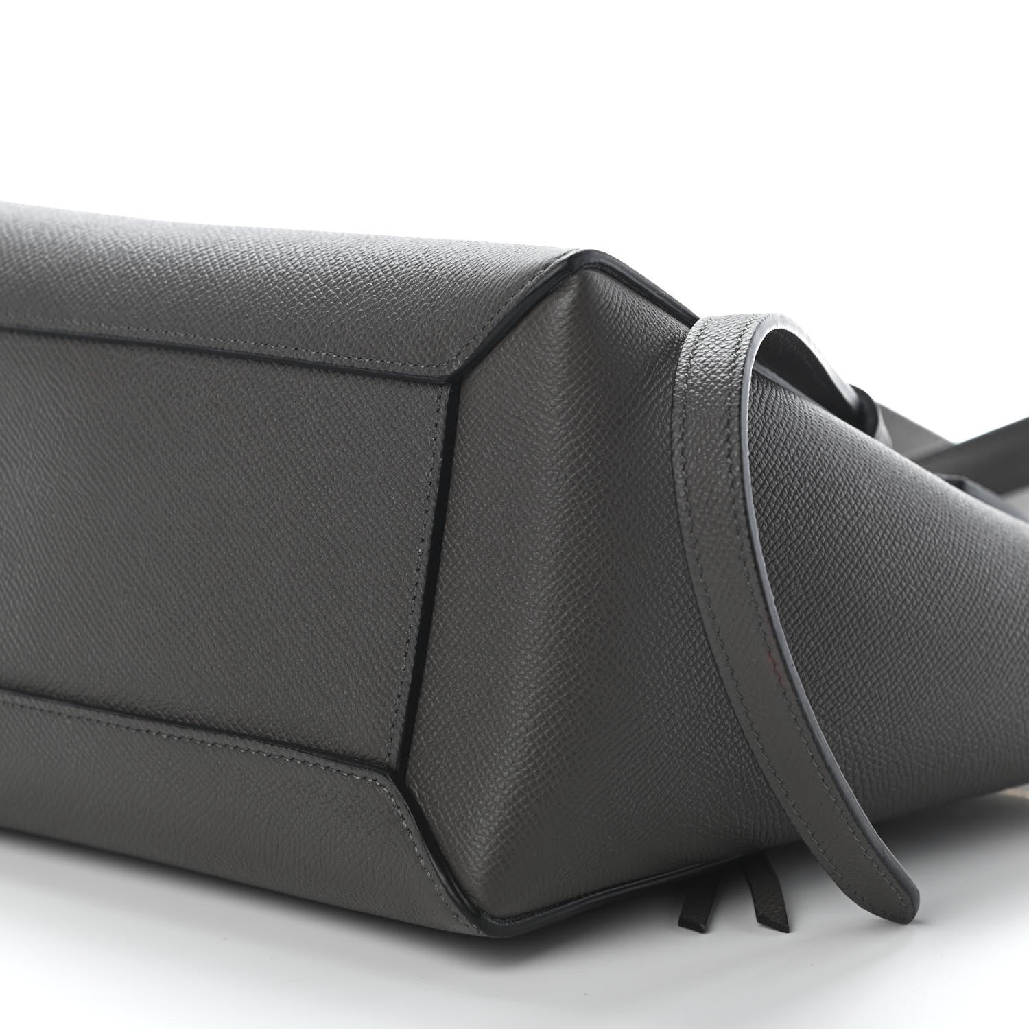 Celine Grained Calfskin Nano Belt Bag Grey 9 of 9