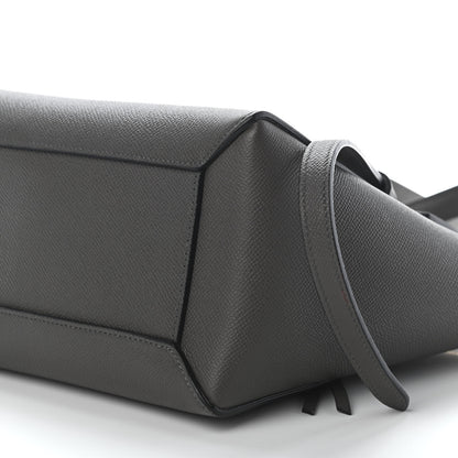 Celine Grained Calfskin Nano Belt Bag Grey 9 of 9
