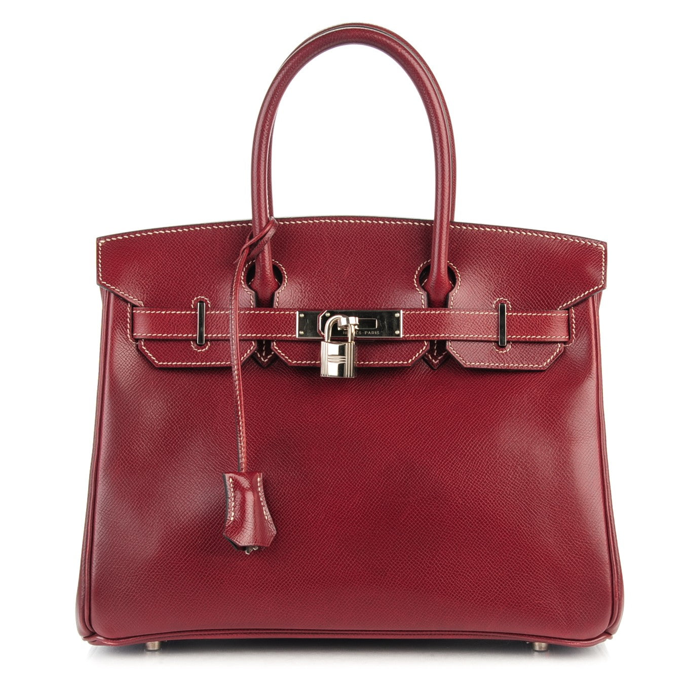 Veau Lisse Birkin 30 Rouge H