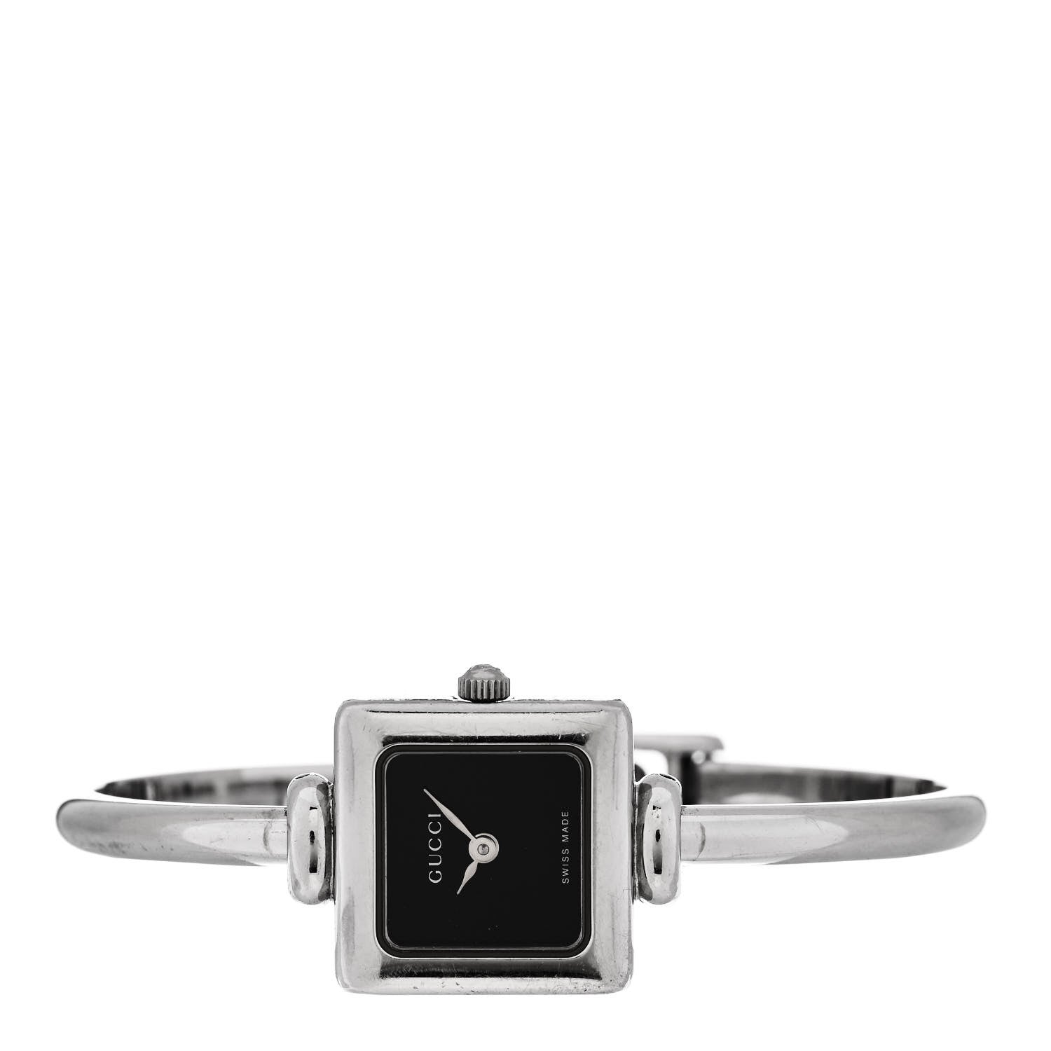 Gucci Stainless Steel 19mm 1900L Quartz Watch Black 2 of 4