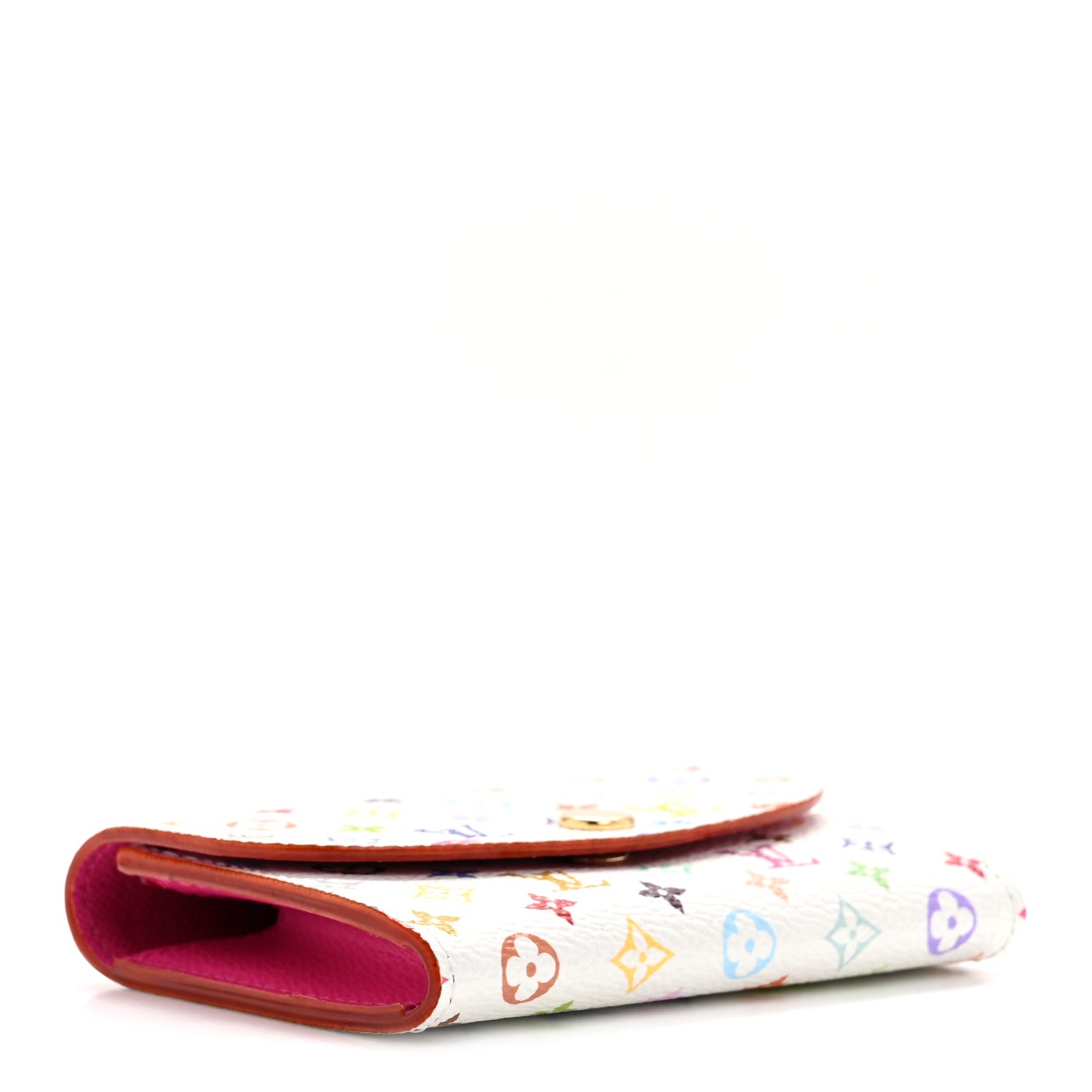 Louis Vuitton LV X TM Monogram Multicolor Rosalie Coin Purse White Kawaii Pink 4 of 7