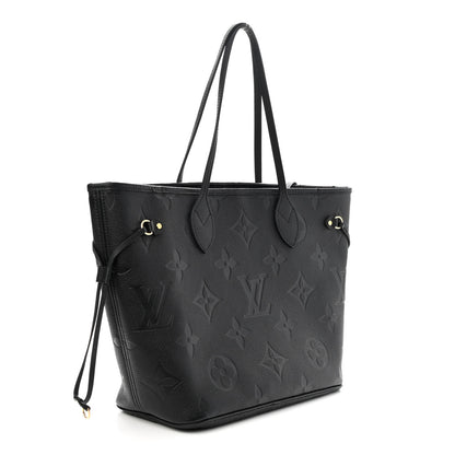 Louis Vuitton Empreinte Monogram Giant Neverfull MM Black 4 of 9