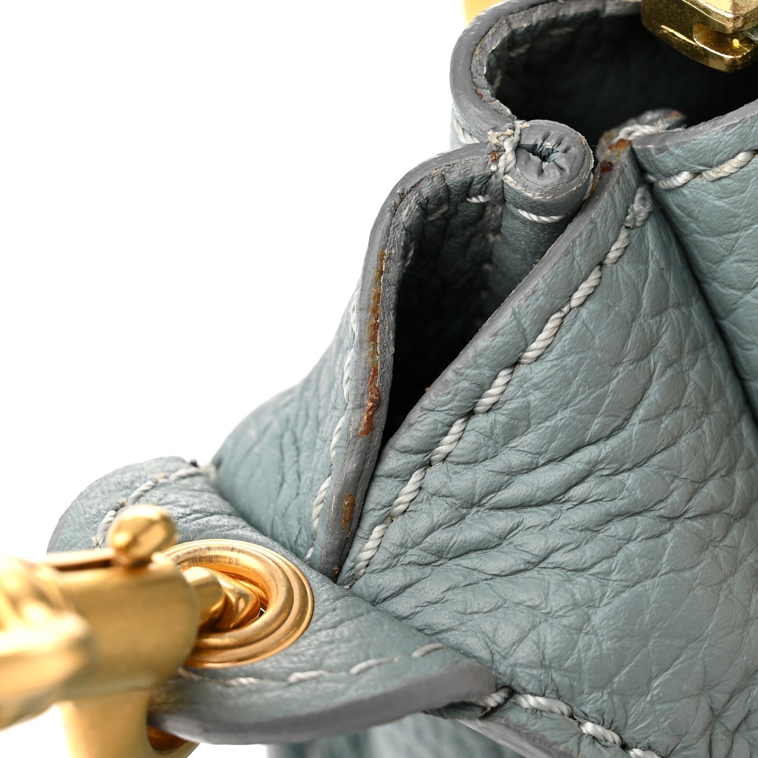 Chloe Calfskin Small Marcie Satchel Faded Blue 11 of 17