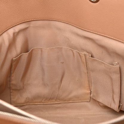 Chanel Soft Caviar Quilted Large CC Timeless Tote Beige 15 of 25
