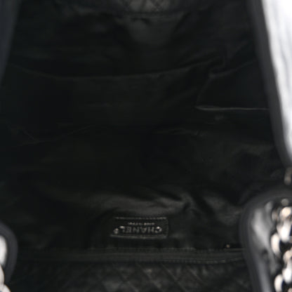 Chanel Lambskin Large Soft and Chain Hobo Black 5 of 12