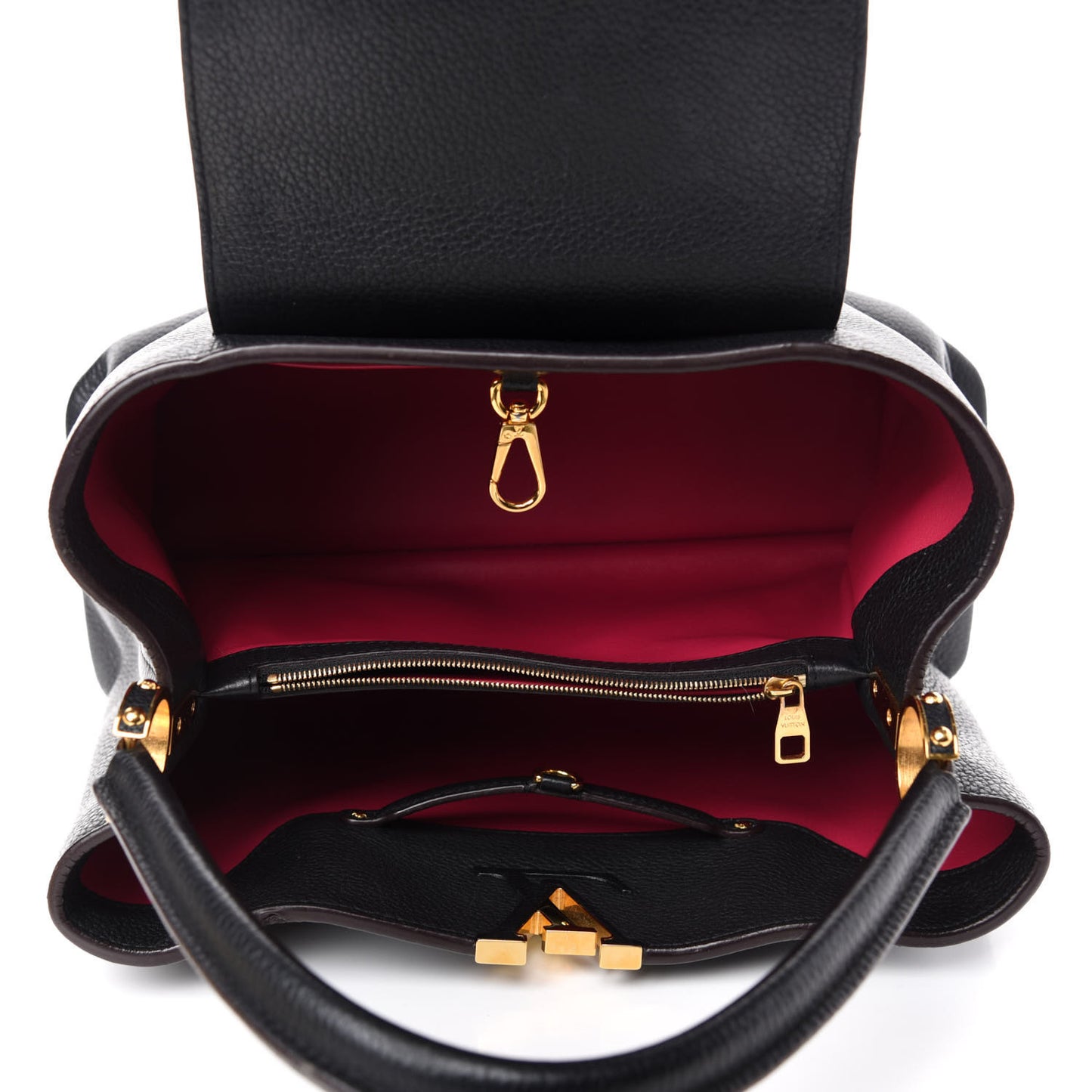 Taurillon Capucines PM Black