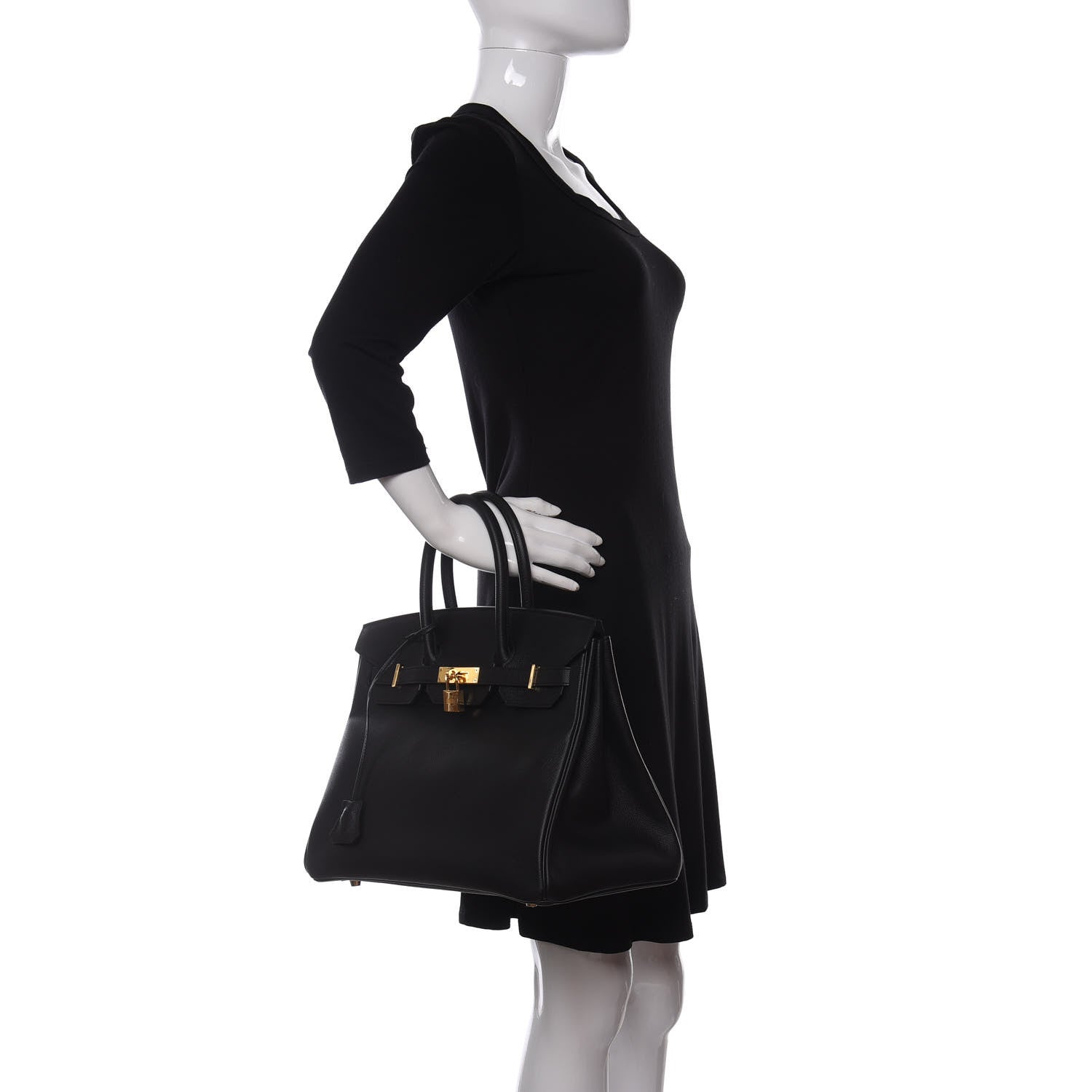 Hermes Epsom Birkin 35 Black 2 of 11