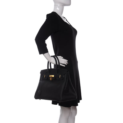Hermes Epsom Birkin 35 Black 2 of 11