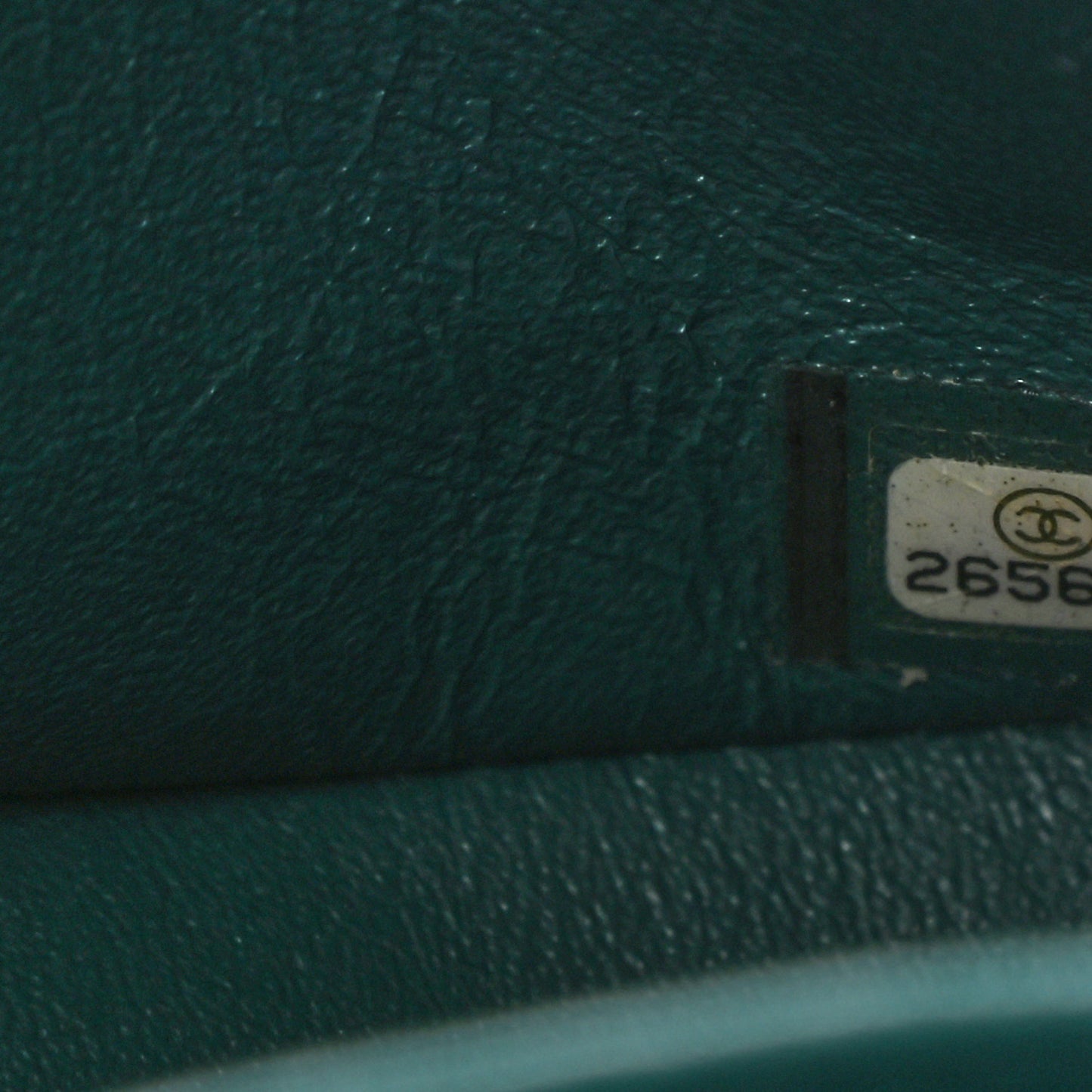 Caviar Quilted Medium Double Flap Dark Green