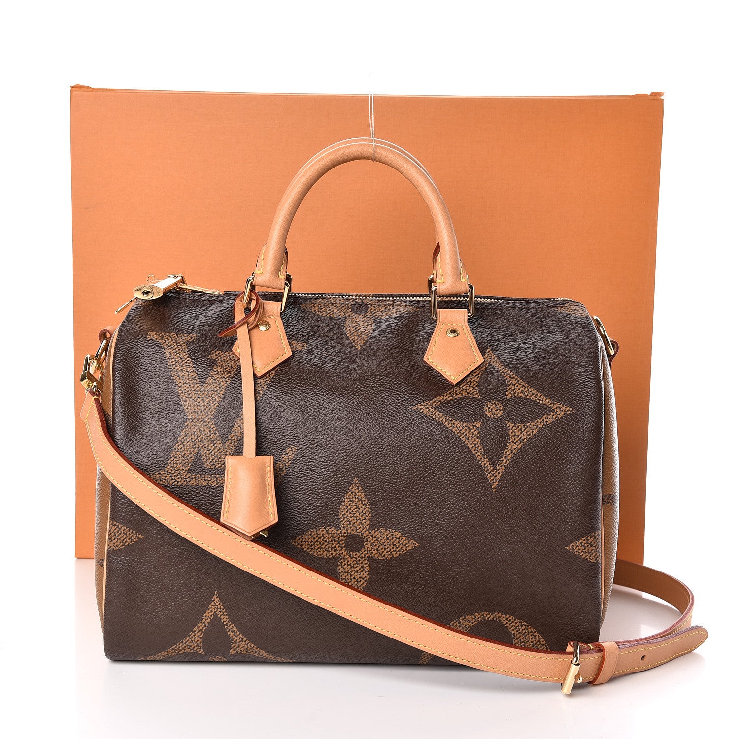 Louis Vuitton Reverse Monogram Giant Speedy Bandouliere 30 11 of 11