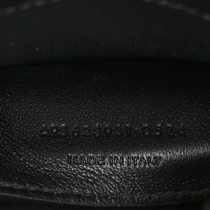 Saint Laurent Grain de Poudre Medium Classic Monogram Cassandra Top Handle Black 7 of 12