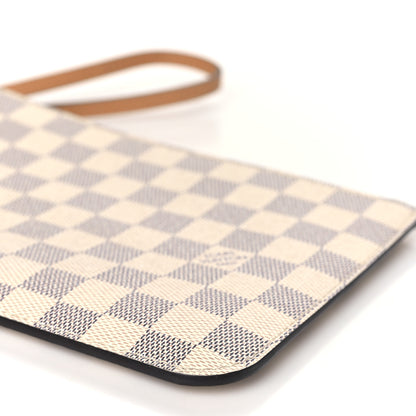 Louis Vuitton Damier Azur Braided Neverfull MM GM Pochette 9 of 9