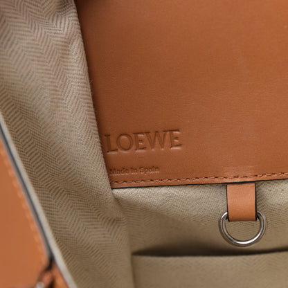 Loewe Calfskin Crochet Small Hammock Shoulder Bag Tan Natural 6 of 10