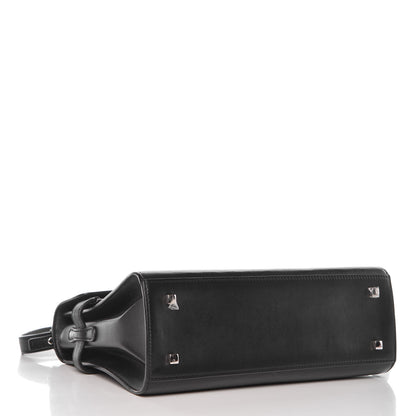 Delvaux Calfskin MM Tempete Satchel Black 4 of 7