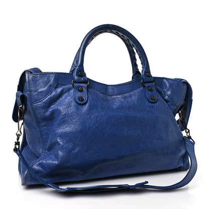 Balenciaga Agneau Classic Hardware City Bleu Lavande 4 of 12