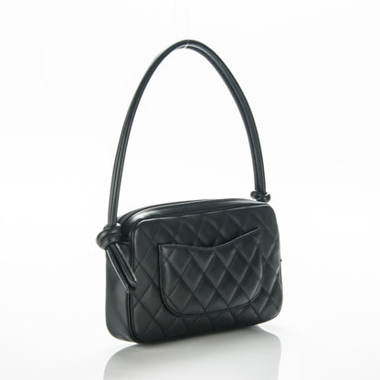 Chanel Calfskin Quilted Cambon Pochette Black 3 of 7