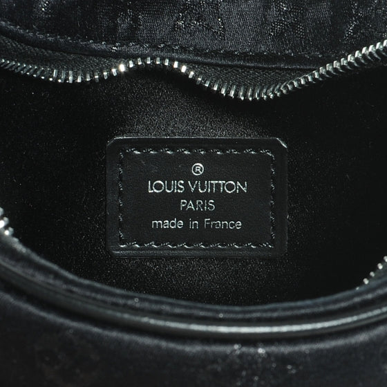 Satin Monogram Little Boulogne Black