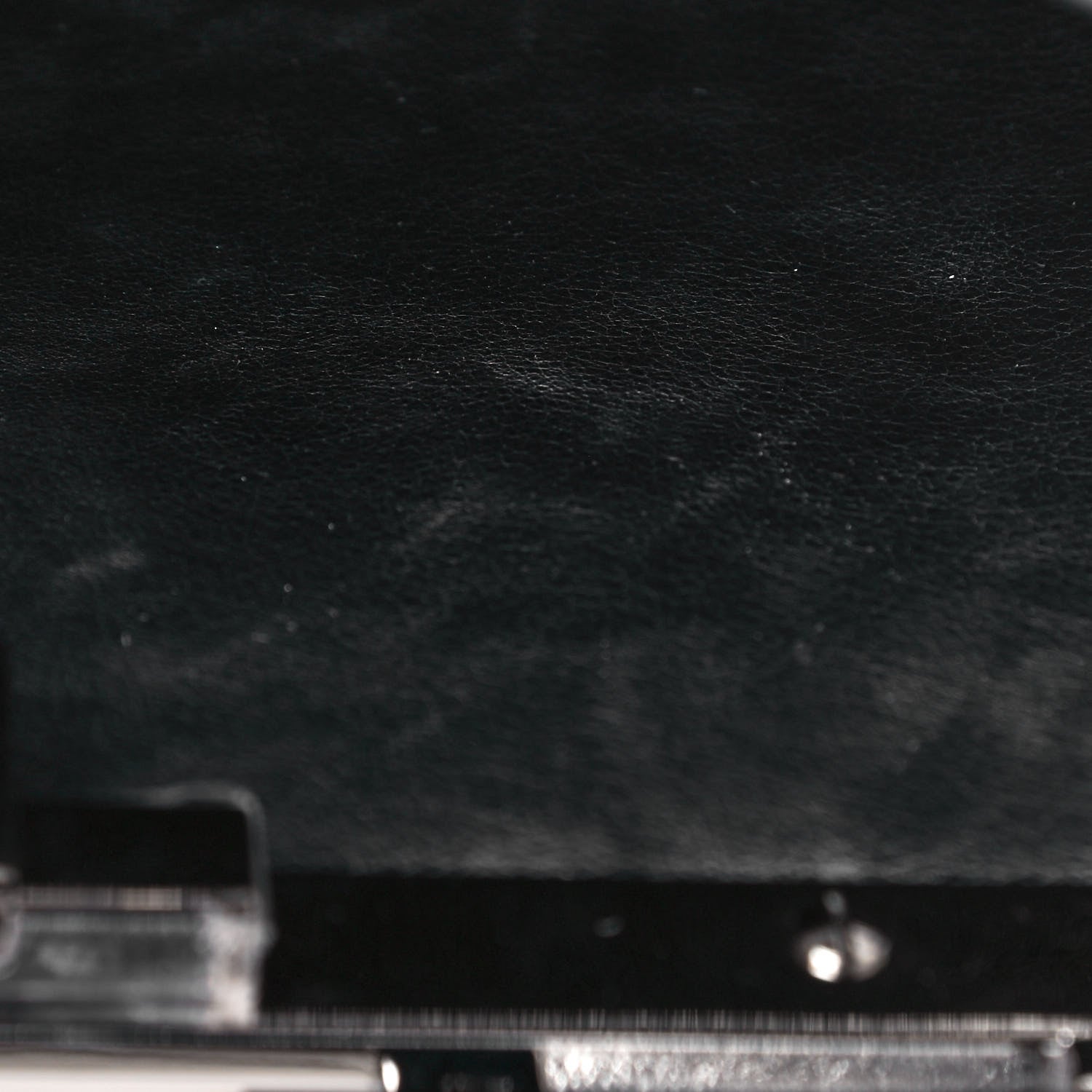 Fendi Vitello Catalan Mirror Medium Peekaboo Iconic Satchel Argento 14 of 14