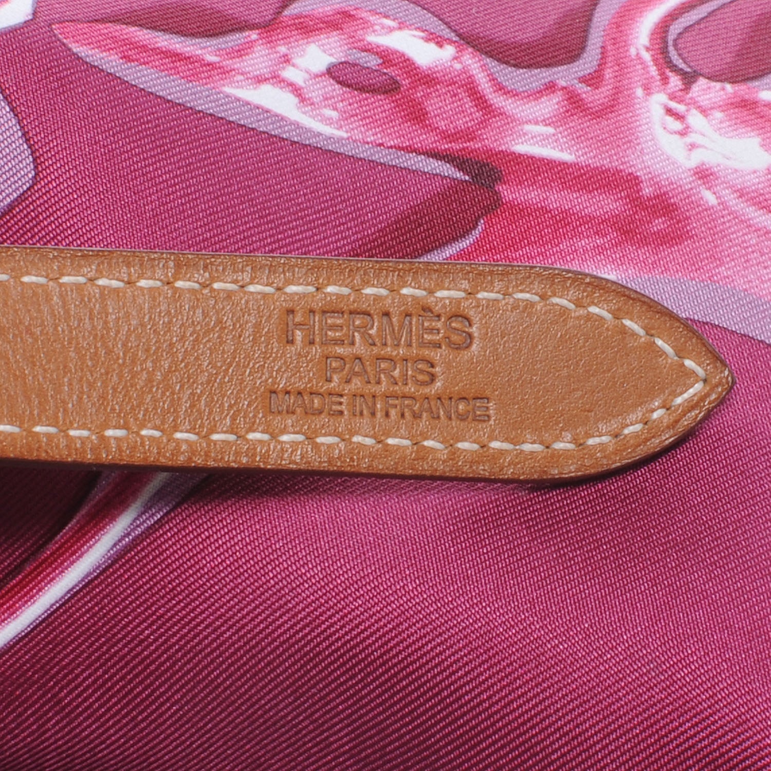 Hermes Silk Vif Argent Silky City 33 PM Pink 9 of 9