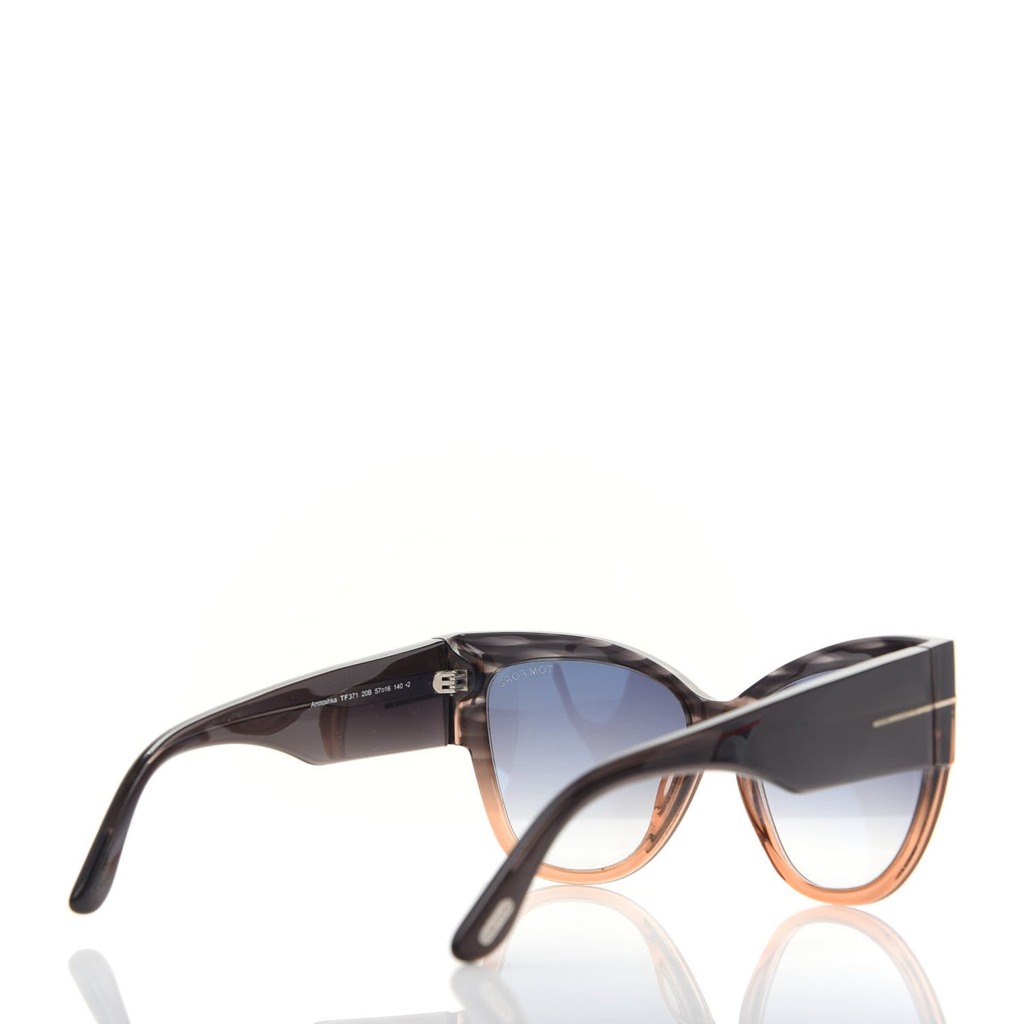 Anoushka Sunglasses TF371 Melange Grey Peach