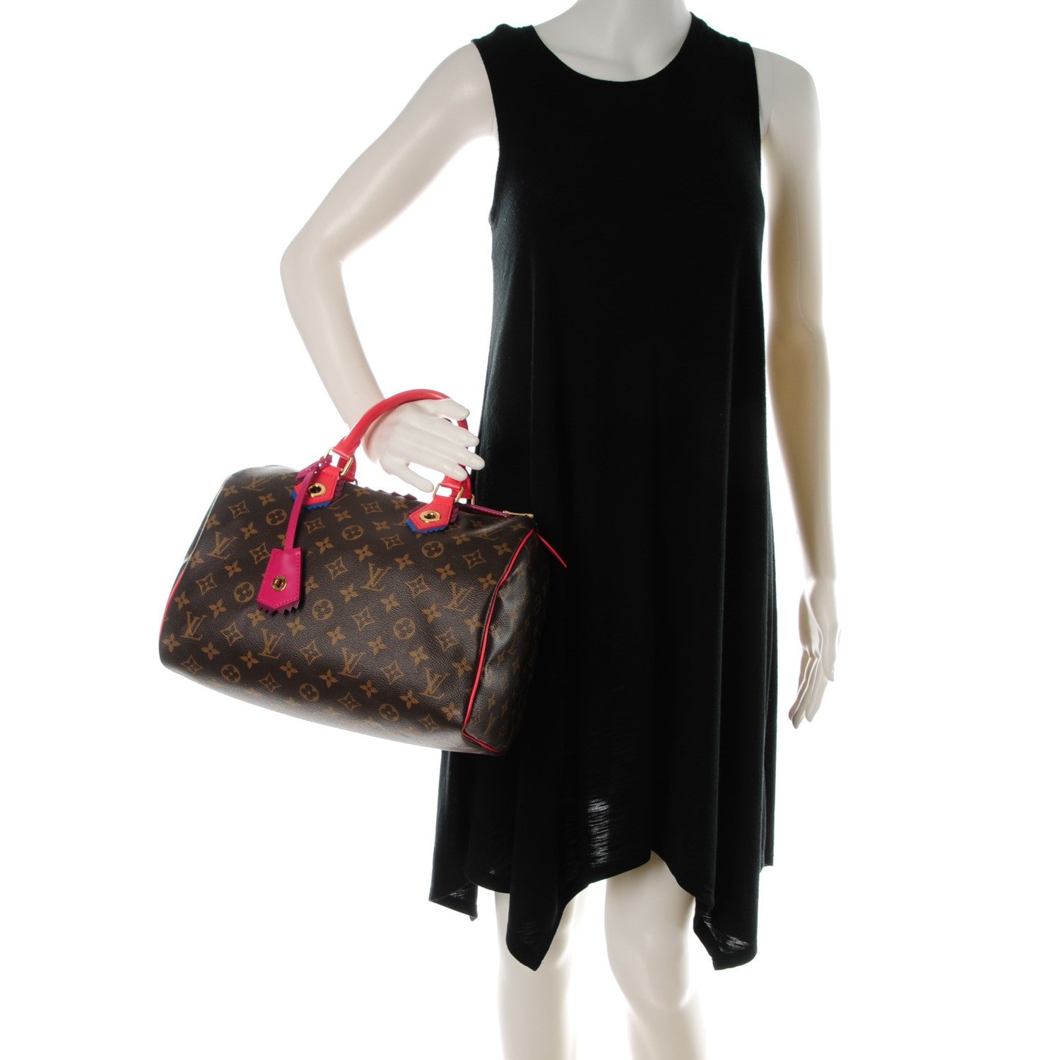 Louis Vuitton Monogram Totem Speedy 30 Flamingo 2 of 6