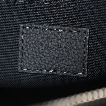 Louis Vuitton Blason Denim Pochette Voyage Souple Black Gradient Blue 6 of 6
